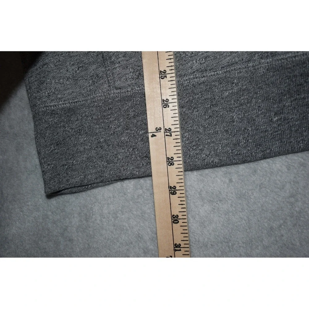 Hollister Hoodie Mens Medium Gray Graphic Pullover Sweatshirt - Picture 9 of 11